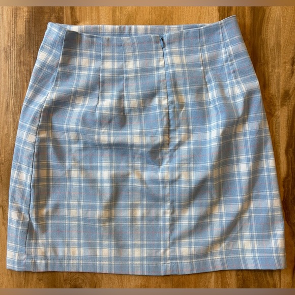 John Galt Plaid Mini Skirt - Size XS - Picture 2 of 3